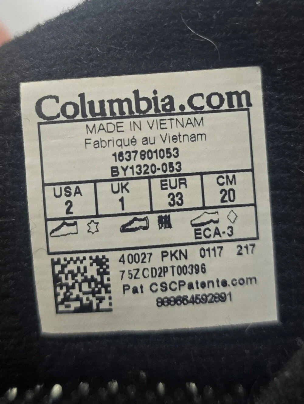 Columbia Kids Bugaboot‎ Omni-Heat Waterproof Winter Snow Boots